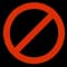 White checkmark