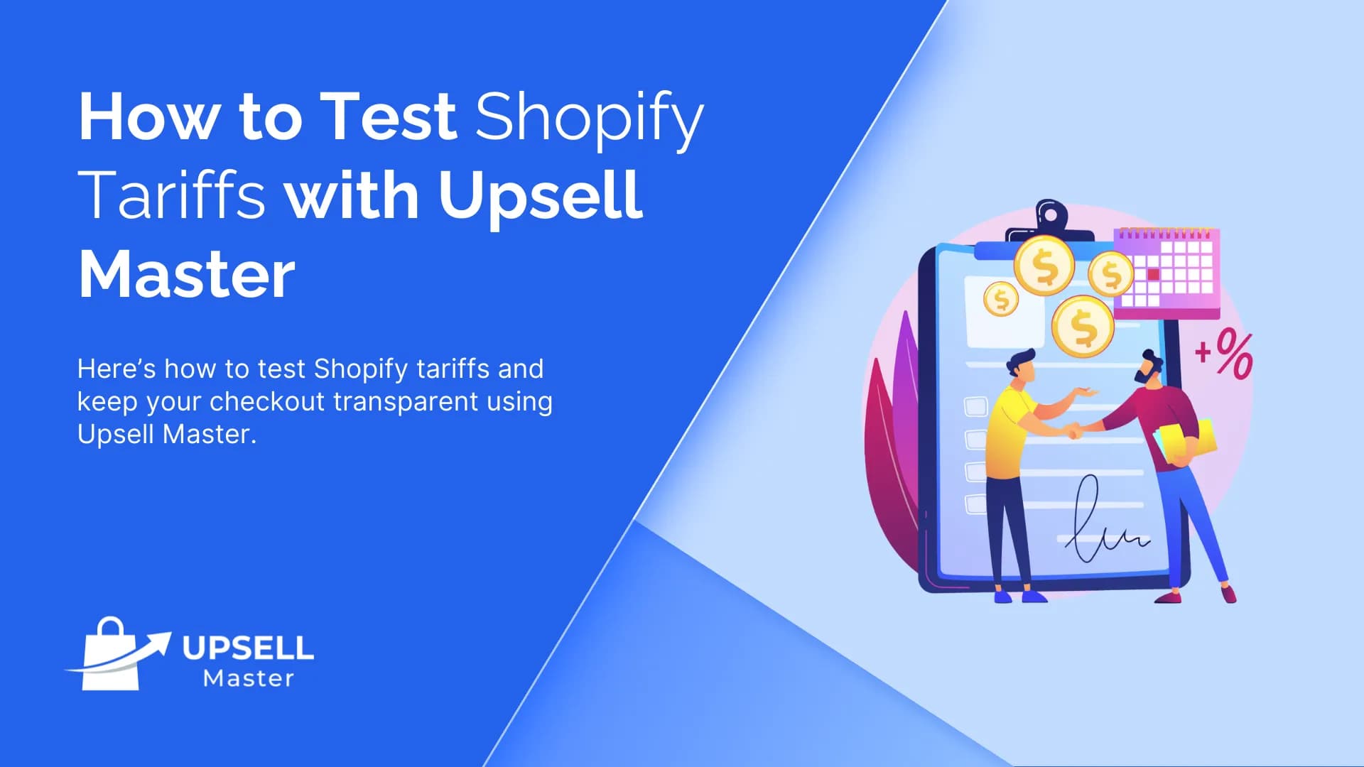 How to Test Shopify Tariffs with Upsell Master