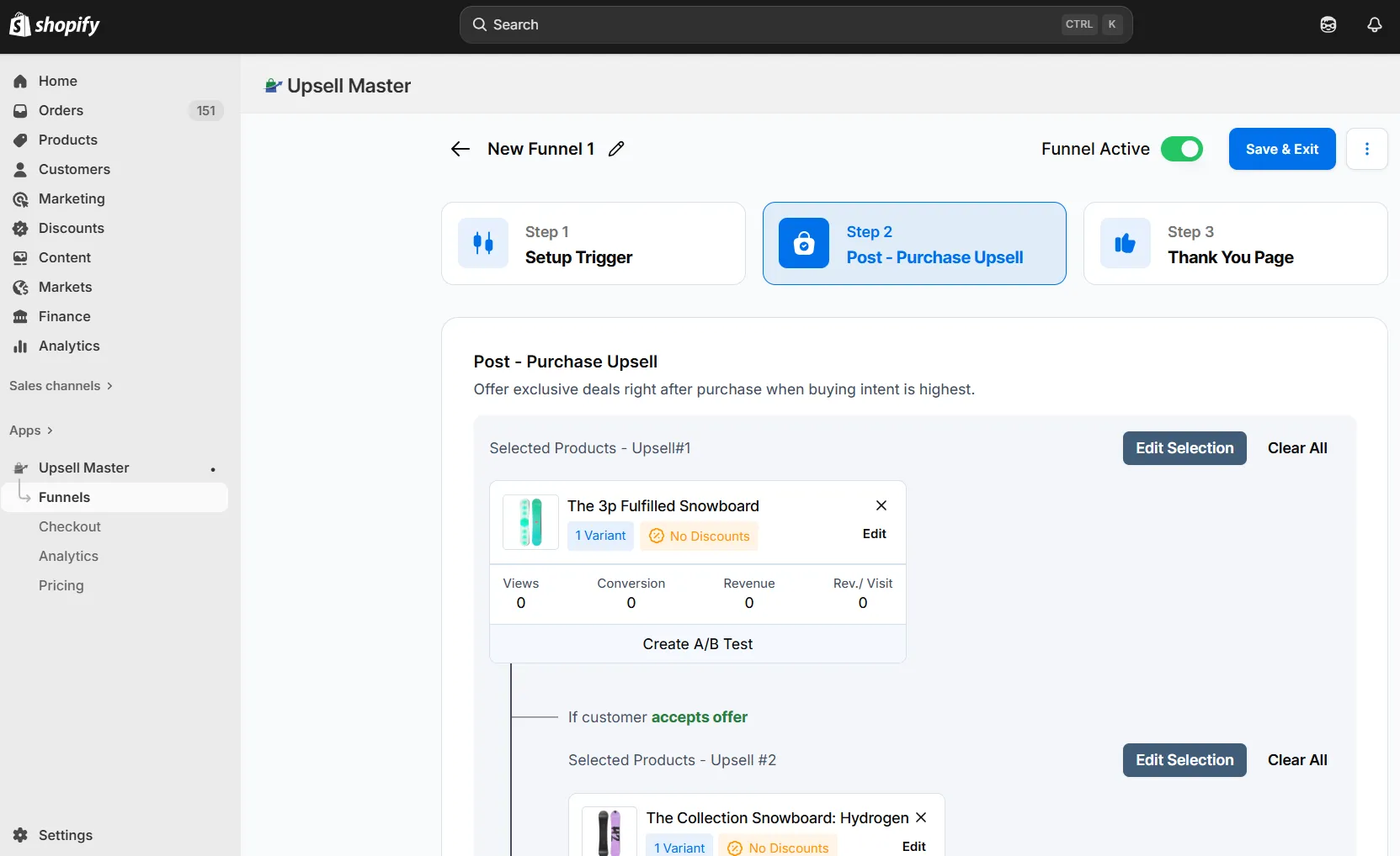 Upsell Master Sales funnel.webp